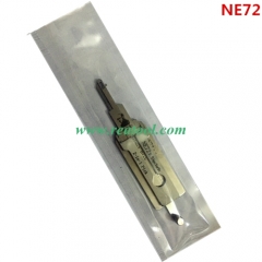 Original Lishi 2-IN-1 NE72 lock pick and decoder combination