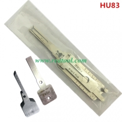 Original Lishi HU83 2-IN-1 Lock pick, for ignition lock, door lock, and decoder used for Peu-geot