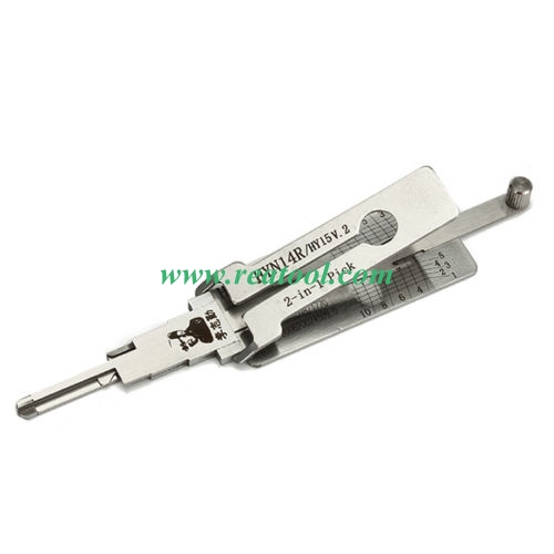 Original Lishi HY15/HYN14R  2 in 1 locksmith tools