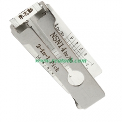 Original Lishi 2 in 1 NSN14 locksmith tool