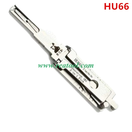 Original Lishi 2 in 1 HU66 locksmith tool