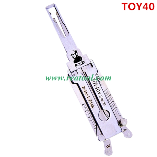 Original Lishi 2 in 1 TOY40 locksmith tool