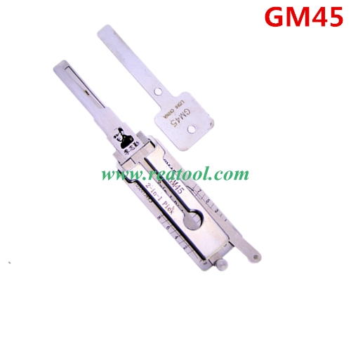 Original Lishi 2 in 1 GM45   locksmith tool