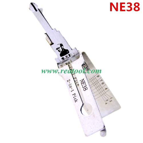 Original Lishi 2 in 1 NE38  locksmith tool