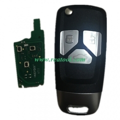 Keydiy Remote key 3 Buttons for Audi Style B26