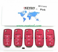 KEYDIY KD B01 LUXURY Pink For KD900/KD900+/URG200 Key Programmer B Series Remote Control