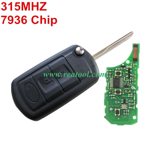 For Range Rover 3 button remote key  315mhz PCF7936 chip