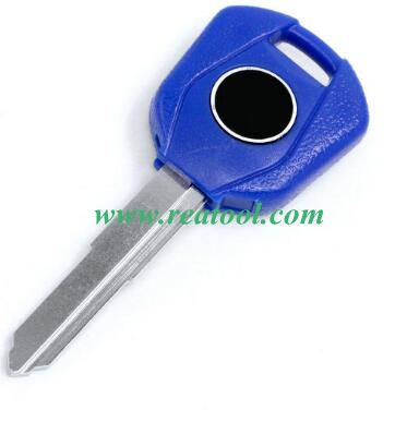 For Hon-da Motor  bike key blank in blue  with left blade