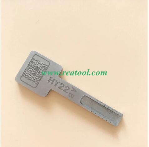 HY22 Honest Car Auto Key Profile Modeling Mould For Locksmith Key copy for HY-UNDAI/KI-A car lock