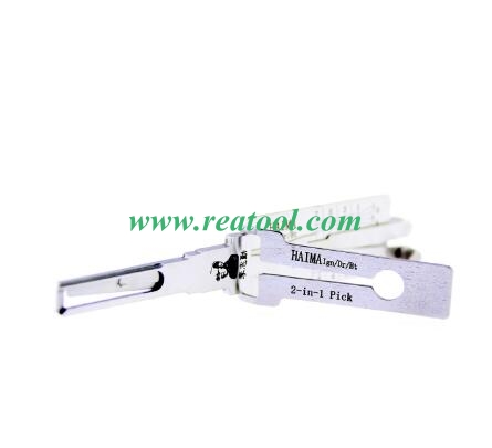 Lishi HAI MA 2 In 1  lock pick and decoder genuine used for HAI MA