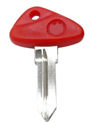 For BMW
 Motrocycle key blank in red color