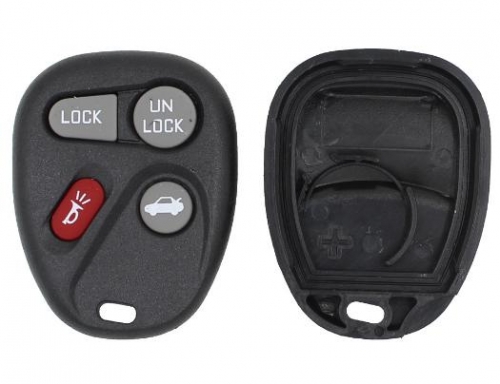 For GM 3+1 Button key blank with battery part