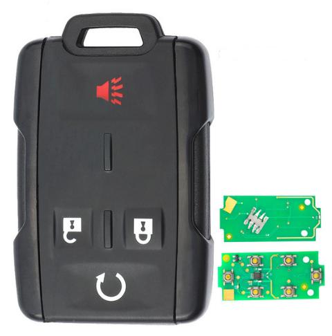 For Chevrolet black 4 button remote key
with 434mhz