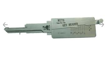 MIT8 Key reader and decoder for Mitsubishi