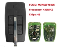For Ford Lincoln 4 Button Proximity Smart Key Peps