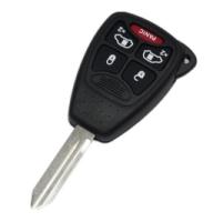 For Chrysler / Dodge/  Jeep 4+1 Button Remote  Key Shell