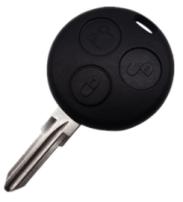 For Benz 3 button remote key blank (without logo)