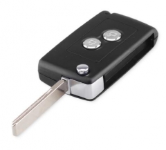For Peugeot modified 2 button remote key blank
wit