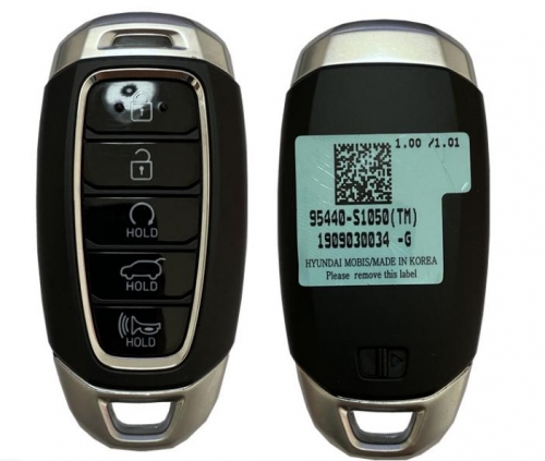 Genuine For Hyundai Santa Fe 2019+ Smart Key, 5Buttons, 433MHz 95440-S1050 Keyless Go