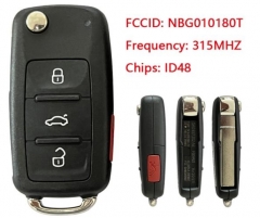 remote car key 315Mhz for Volkswagen VW Jetta Pass