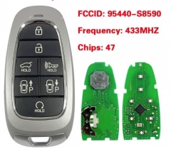 For Hyundai Palisade 2022 Smart Remote Key 7 Butto