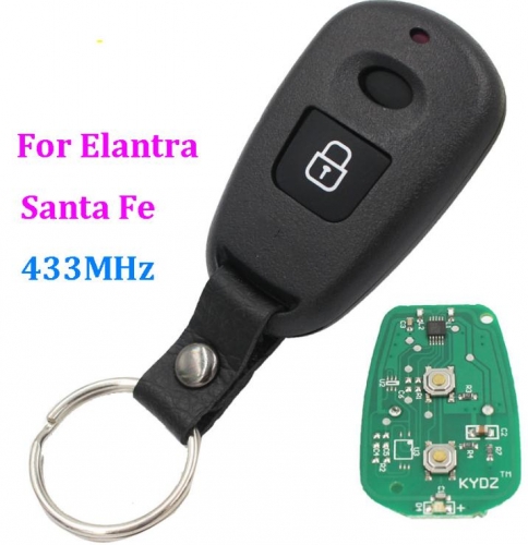 For Hyundai 2 button 433 mhz 2001-2003 Elantra Sante Fe OSLOKA-510T, 95411-2D100