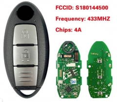 Smart Card auto Remote Key for Nissan 433MHZ AES C
