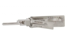 Lishi HD5649 2 In 1 
lock pick and decoder genuine