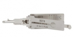 Lishi HD74 2 In 1 
lock pick and decoder genuine u
