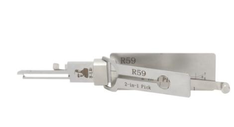 Lishi R59 2 In 1 
lock pick and decoder genuine for Mexico house locks