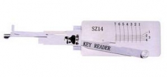 SZ14 2 In 1 
lock pick and decoder genuine !used f