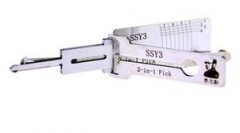 SSY3 2 In 1 
lock pick and decoder genuine !For Korea Ssangyong