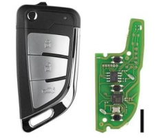 XHORSE XKKF21EN VVDI KNIFE 2 Style (Flip-3BTN)