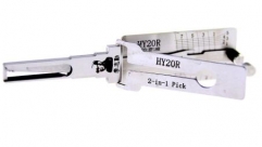 Lishi korean hyundai HY20R
lock pick and decoder
 