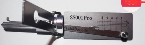 Lishi SS001 Pro  2 In 1 
lock pick and decoder genuine for civil locks