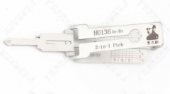 HU136 lishi 2 in 1 decode and lockpick for Renault