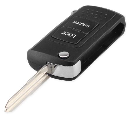  For Mitsubishi  Modified Remote Key Shell For Eclipse Galant Endeavor 2 Buttons Car Key Replacement right blade